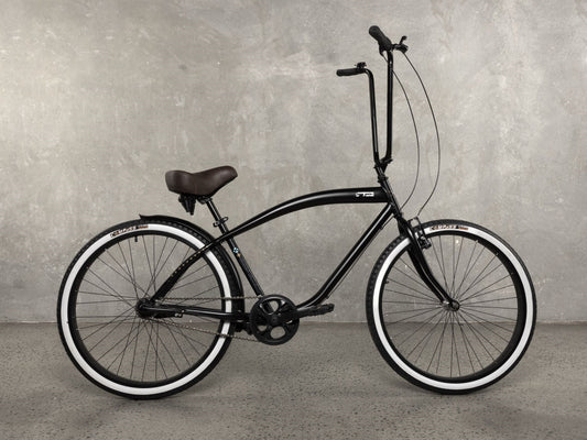 P50 10star GENERAL Chopper/Black/Whitewalls