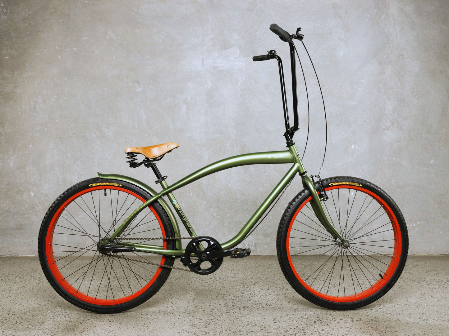 P50 10star GENERAL Chopper/Military Green/Red Rims